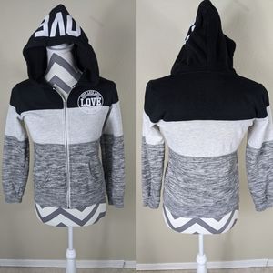 ❤️ Girl's Zip Up Love Hoodie